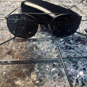 lesteva Mykonos Sunglasses- Black/Grey Flat